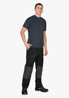 Футболка меланж черный 160 г/м2