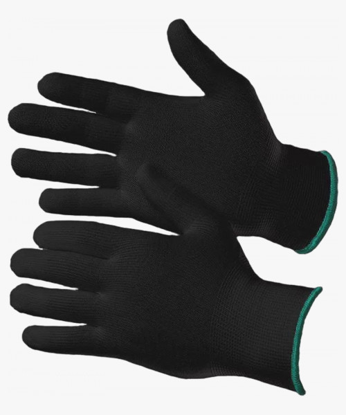 Перчатки нейлоновые, черные