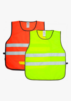 Жилет-Накидка сигнальная Неон Тип-5 (тк.Полиэфир,130), оранжевый