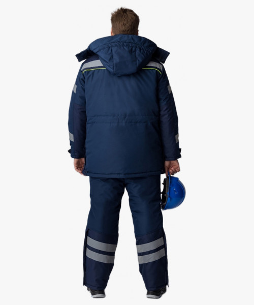 Костюм зимний PROFLINE SPECIALIST WINTER (тк.Мембрана) п/к, т.синий