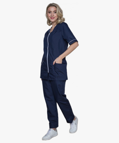 Костюм женский Вера (тк.ТиСи), т.синий