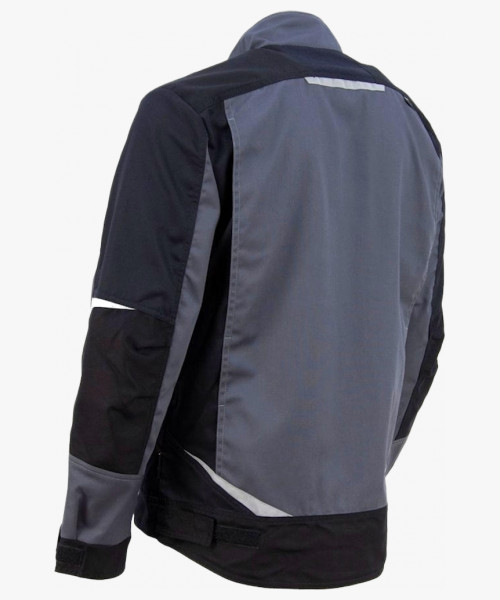 Куртка летняя мужская Brodeks KS202, цвет серый, чёрный