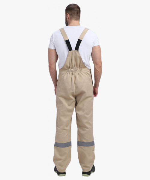 Костюм Лигор-2 СОП (тк.Смесовая,210) п/к, бежевый/т.серый