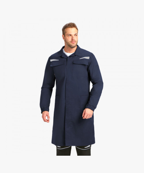 Халат ProfLineSpecialist (тк. Смесовая, 240), т.синий