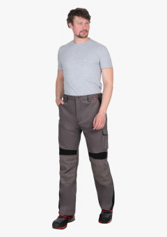 Брюки СИРИУС-ЦИТРИН ср.серый с черным