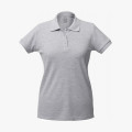 Рубашка поло женская Virma Lady, серый меланж