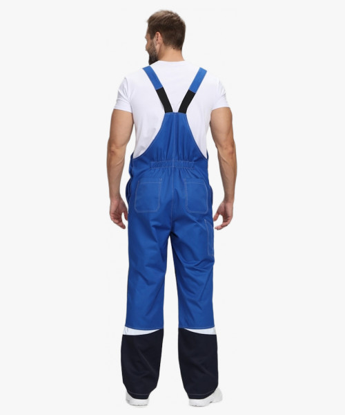 Костюм Строй-2 CH МВО (тк.Смесовая,280) п/к, васильковый/т.синий