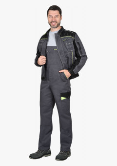 Костюм мужской летний СИРИУС-ПРЕСТИЖ куртка, п/к, серый