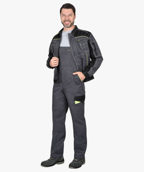 Костюм мужской летний СИРИУС-ПРЕСТИЖ куртка, п/к, серый