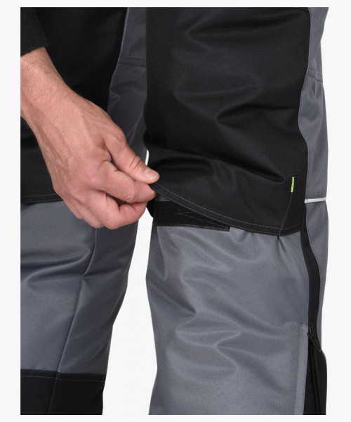 Костюм СИРИУС-АРКТИКА зимний, куртка дл., брюки, средне-серый с черным