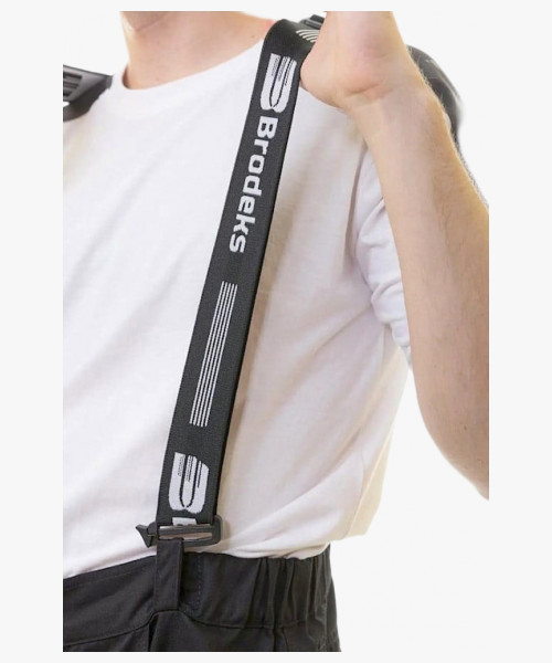 Подтяжки Brodeks КМ108, цвет чёрный