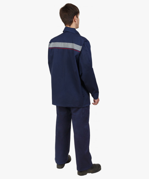 Костюм Профессионал СОП NEW (тк.Саржа,230) п/к, т.синий