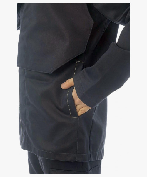 Куртка сварщика Brodeks FS28-02, цвет чёрный