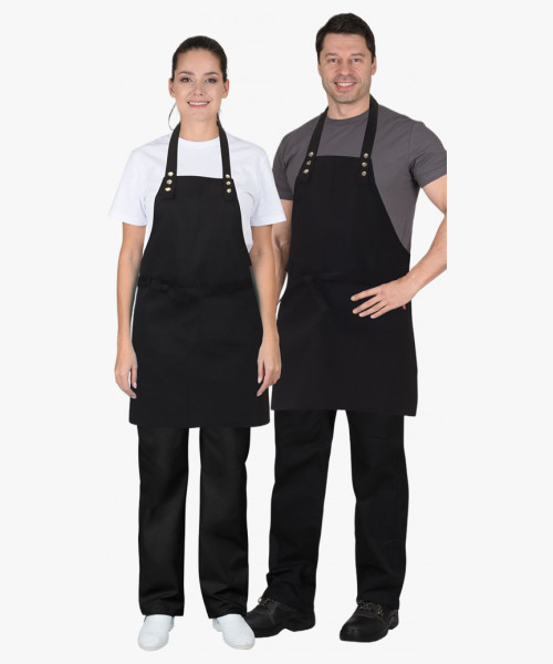 Фартук СИРИУС-БАРИСТА черный