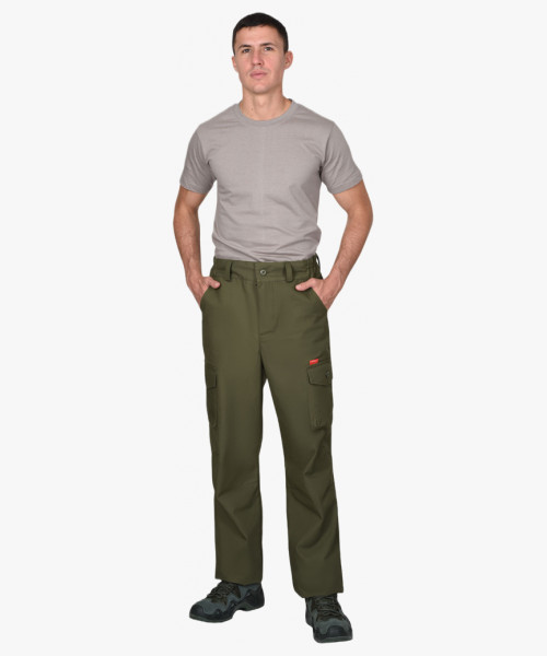 Брюки СИРИУС-ГЕО (п-но палаточн.) Хаки