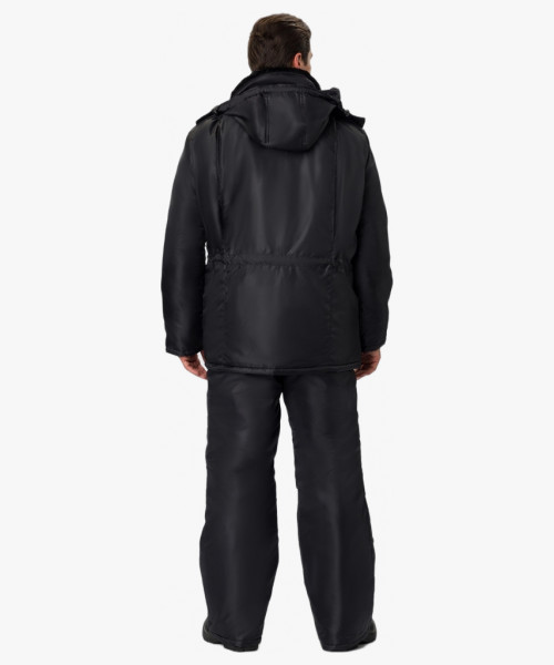 Костюм зимний для Охранника (брюки), черный