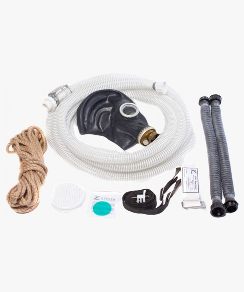 Противогаз шланговый Бриз-0302 (ПШ-20С) шланг ПВХ с 1 маской ППМ