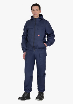 Костюм СИРИУС-СТАЛКЕР (МАСКХАЛАТ)  куртка, брюки, синий