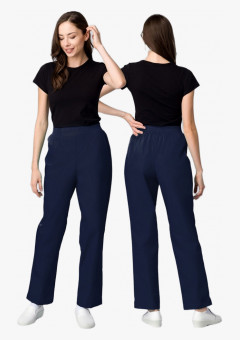 Брюки женские Классик (тк.ТиСи), т.синий