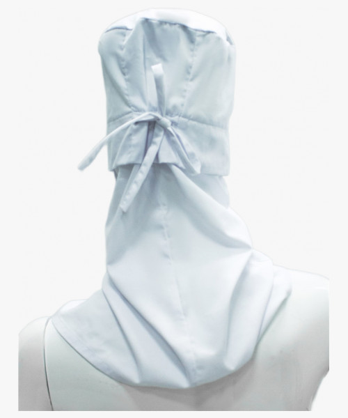 Подшлемник балаклава ХАССП с пелериной (тк.Оптима), белый