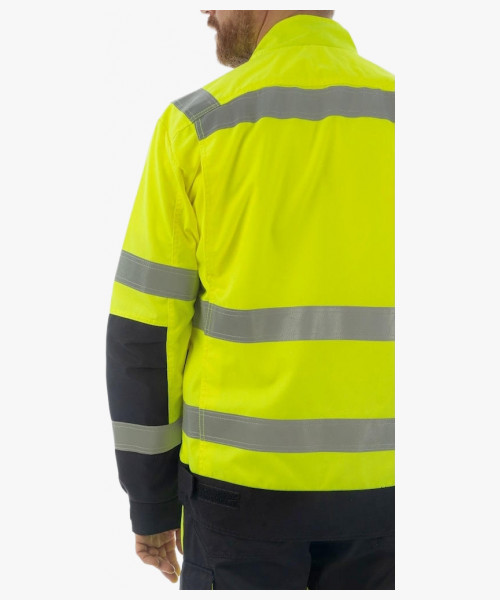 Куртка сигнальная Brodeks KS218, цвет жёлтый, чёрный