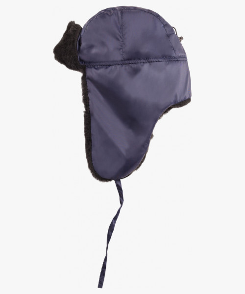 Шапка-ушанка СИРИУС-ЛЮКС синяя (тк. Оксфорд)