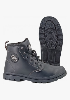 Ботинки утепленные Резина Скорпион Комфорт высокие (арт. 1650.1), чёрный