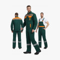 Костюм для ИТР СОП IMP (тк.Саржа,250) п/к, т.зеленый/оранжевый