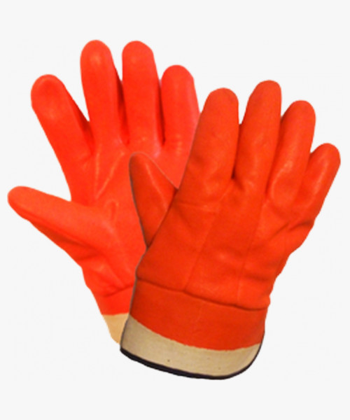 Перчатки МБС морозоустойчивые полный облив ПВХ манжет крага (12пар)