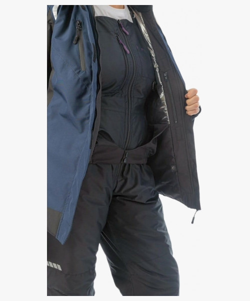 Куртка женская зимняя Brodeks KW 208, цвет синий