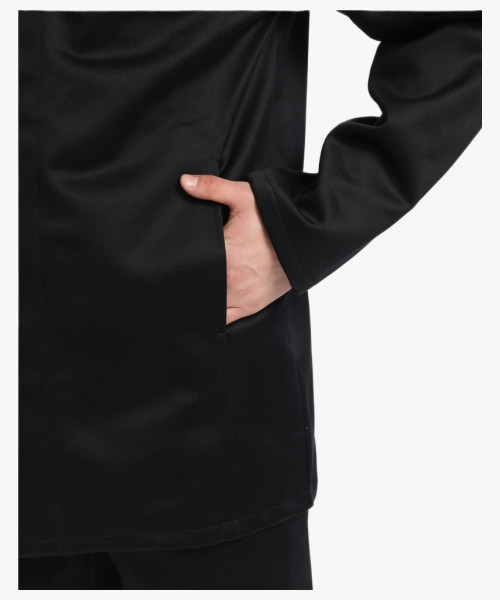 Костюм сварщика с усилением Арсенал-СОП 3 кл.защиты (тк.Хлопок-ОП,490) брюки, черный