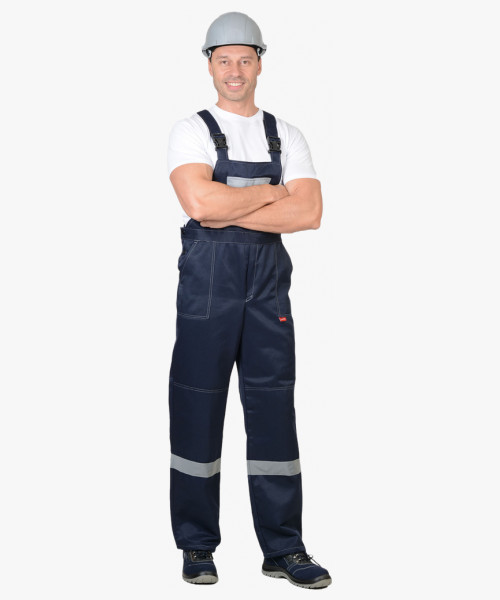 Костюм СИРИУС-ЛЕГИОНЕР куртка, п/к синий с серым СОП 50 мм