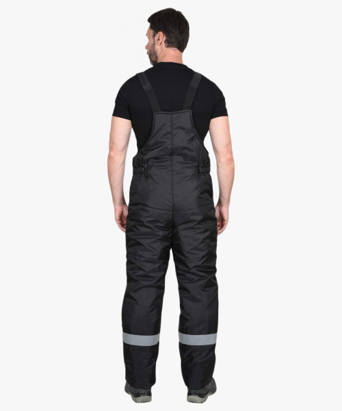 Костюм СИРИУС-НОРД ДВ куртка, п/к, черный с красным и СОП