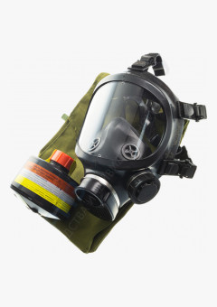 Противогаз промышленный Бриз-3301 (ППФ) А2В2Е2 с маской ППМ-88 (с размерами)