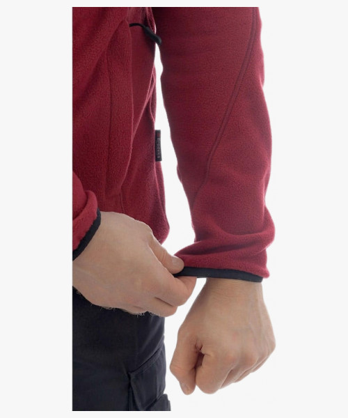 Толстовка флисовая Brodeks KS211, цвет бордовый