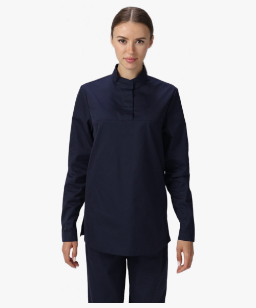 Костюм женский ХАССП-Стандарт NEW (тк.Смесовая,160), т.синий