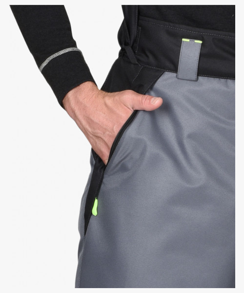 Костюм СИРИУС-АРКТИКА зимний, куртка дл., брюки, средне-серый с черным