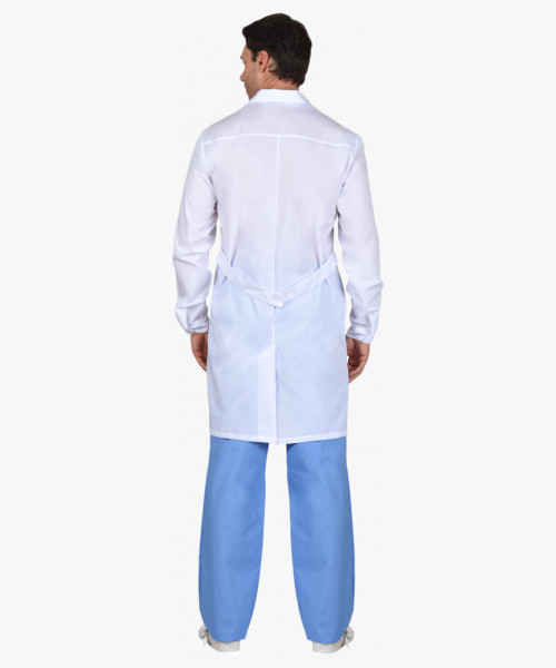 Халат СИРИУС-ГЛАВВРАЧ мужской белый