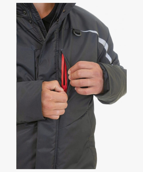 Куртка зимняя рабочая Brodeks KW 231, цвет чёрный