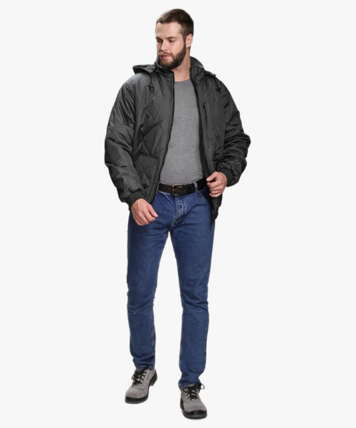 Куртка демисезонная Бомбер-Люкс (тк.Дюспо), серый