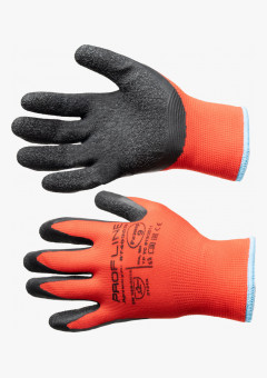 Перчатки ProfLineSpecialist нейлоновые с РЛ-покрытием, красный