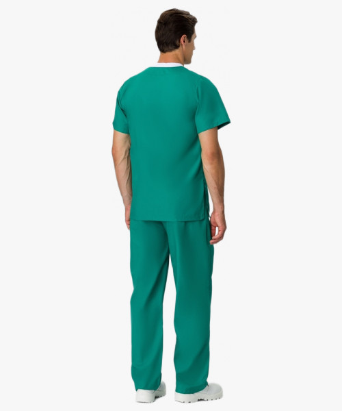 Костюм мужской хирурга (тк.ТиСи), т.зеленый