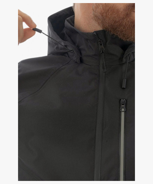 Куртка-парка летняя летняя Brodeks KS213, цвет чёрный