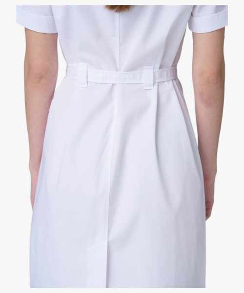 Халат женский Сансара-005 (тк.Смесовая,160) MedLine, белый