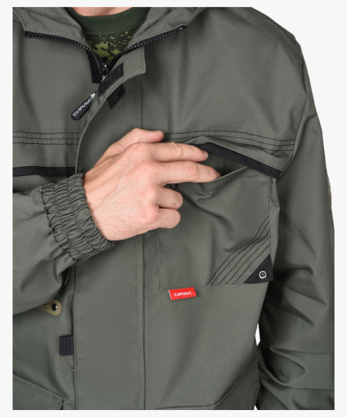 Костюм СИРИУС-ГЕО куртка, брюки, тёмно-зелёный