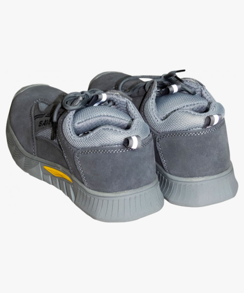 Полуботинки УНИВЕРСАЛ НИТРО, замша (серые), Нитрил