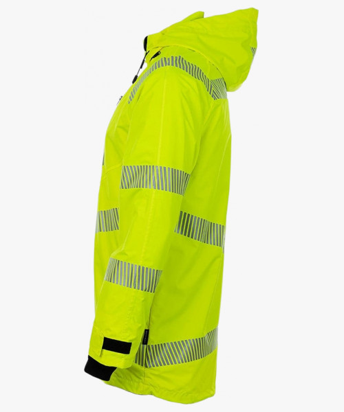 Куртка-парка сигнальная летняя Brodeks KS223, цвет жёлтый