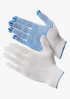 Перчатки ХБ с ПВХ 10/3 Точка