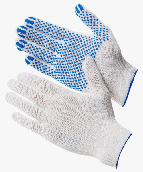 Перчатки ХБ с ПВХ 10/3 Точка