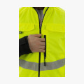 Куртка сигнальная Brodeks KS218, цвет жёлтый, чёрный